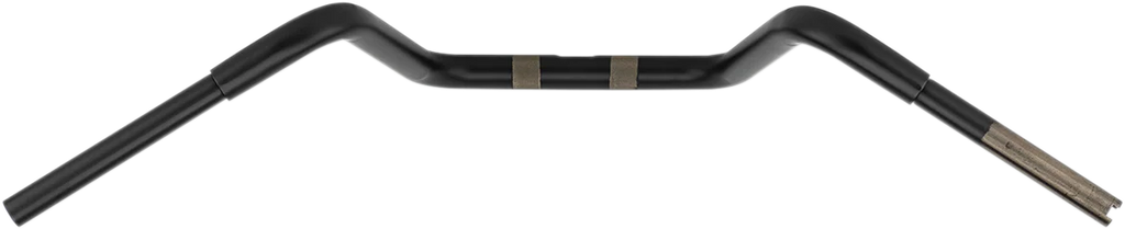Drag Specialties Handlebar - 12" - Flat Black - Side View