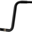 Load image into Gallery viewer, Drag Specialties Handlebar - 12" - Flat Black - Installation View