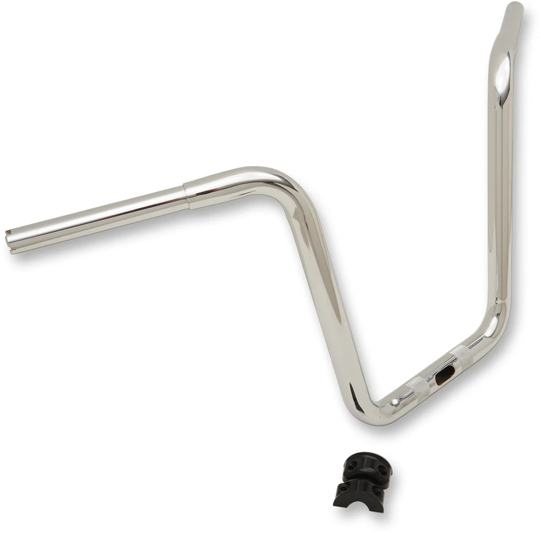 Drag Specialties Handlebar - 14" - Chrome - Side View