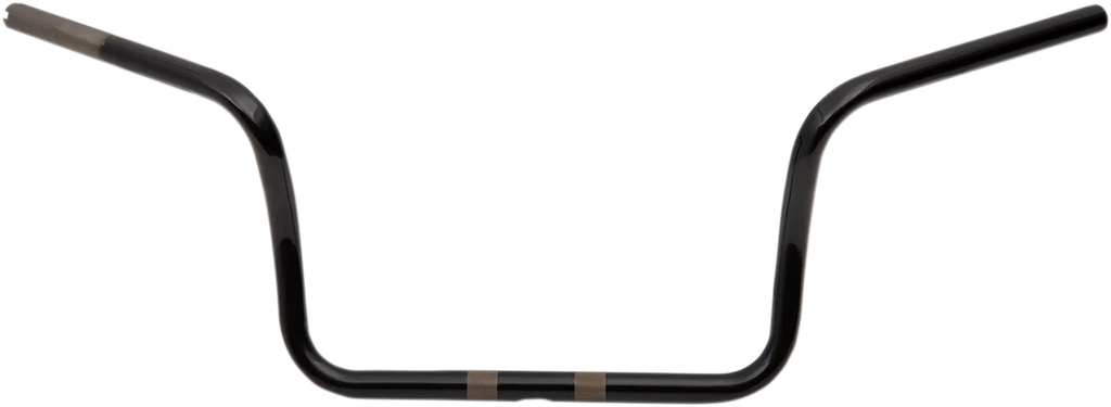 Drag Specialties Handlebar - Ape Hanger - 10" - Gloss Black - Side View