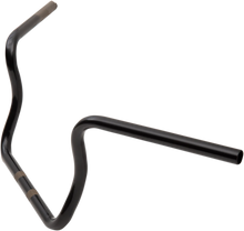 Load image into Gallery viewer, Drag Specialties Handlebar - Ape Hanger - 10" - Gloss Black - Back View