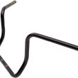 Load image into Gallery viewer, Drag Specialties Handlebar - Ape Hanger - 12" - Gloss Black - Side View