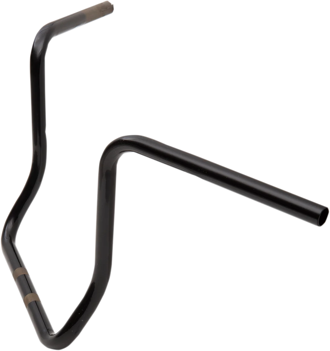 Drag Specialties Handlebar - Ape Hanger - 14" - Gloss Black - Side View