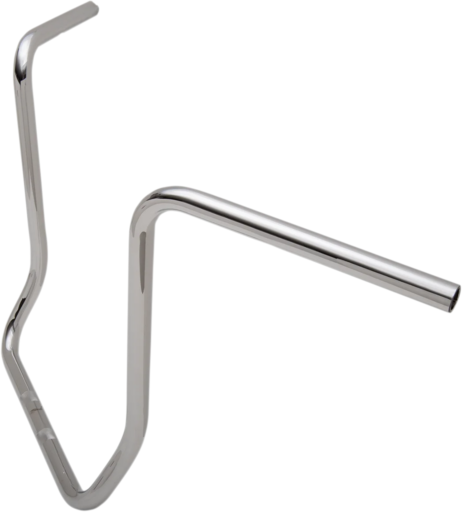 Drag Specialties Handlebar - Ape Hanger - 18" - Chrome - Side View