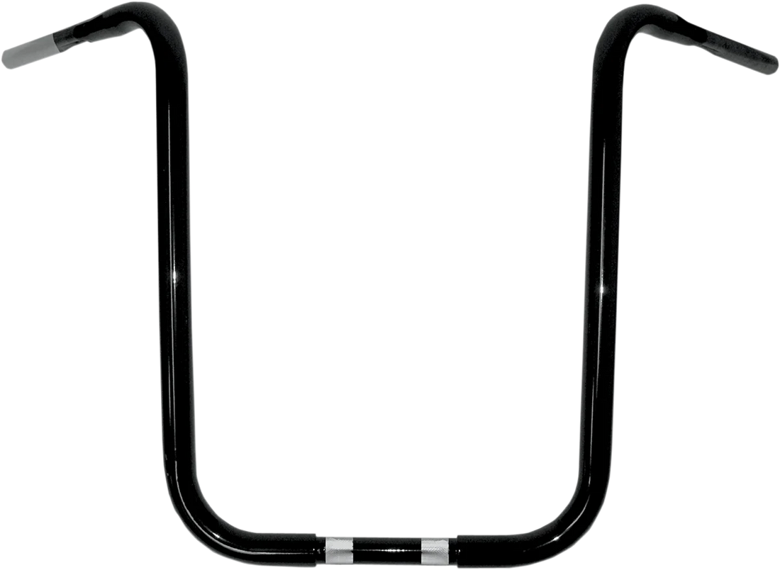 Drag Specialties Handlebar - Buffalo Ape - 18" - TBW - Chrome - Side View