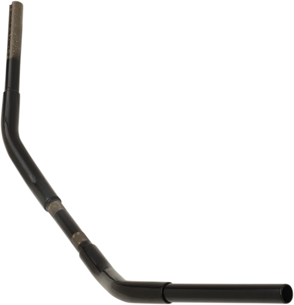 Drag Specialties Handlebar - Buffalo - Classic - TBW - Black - Back View