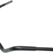 Load image into Gallery viewer, Drag Specialties Handlebar - Buffalo - TBW - Black - Side View