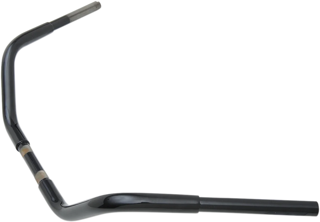 Drag Specialties Handlebar - Buffalo - TBW - Black - Side View
