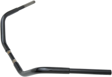 Load image into Gallery viewer, Drag Specialties Handlebar - Buffalo - TBW - Black - Side View