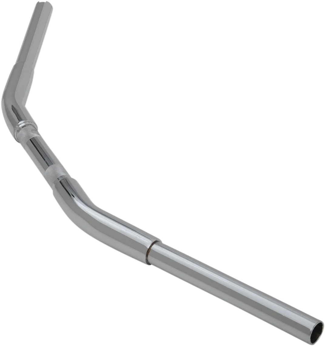 Drag Specialties Handlebar - Dragster - TBW - Chrome - Side View
