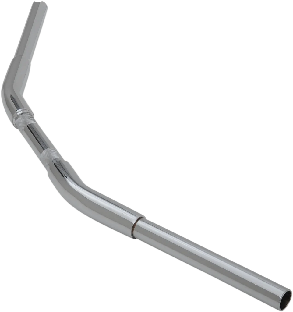 Drag Specialties Handlebar - Dragster - TBW - Chrome - Side View