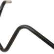Load image into Gallery viewer, Drag Specialties Handlebar - Narrow Ape - 10" - TBW - Black - Side View