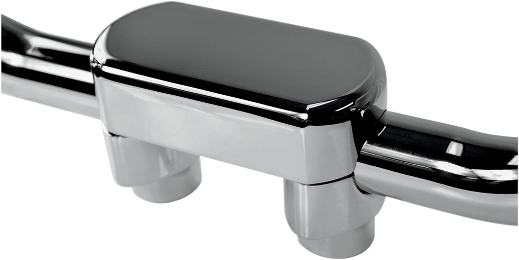 Drag Specialties Handlebar Riser & Top Clamp Kit - 1-1/2" - Big Buffalo - Chrome - Main Product View