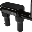 Load image into Gallery viewer, Drag Specialties Handlebar Riser &amp; Top Clamp Kit - 4" - Big Buffalo - Black - Main Product View