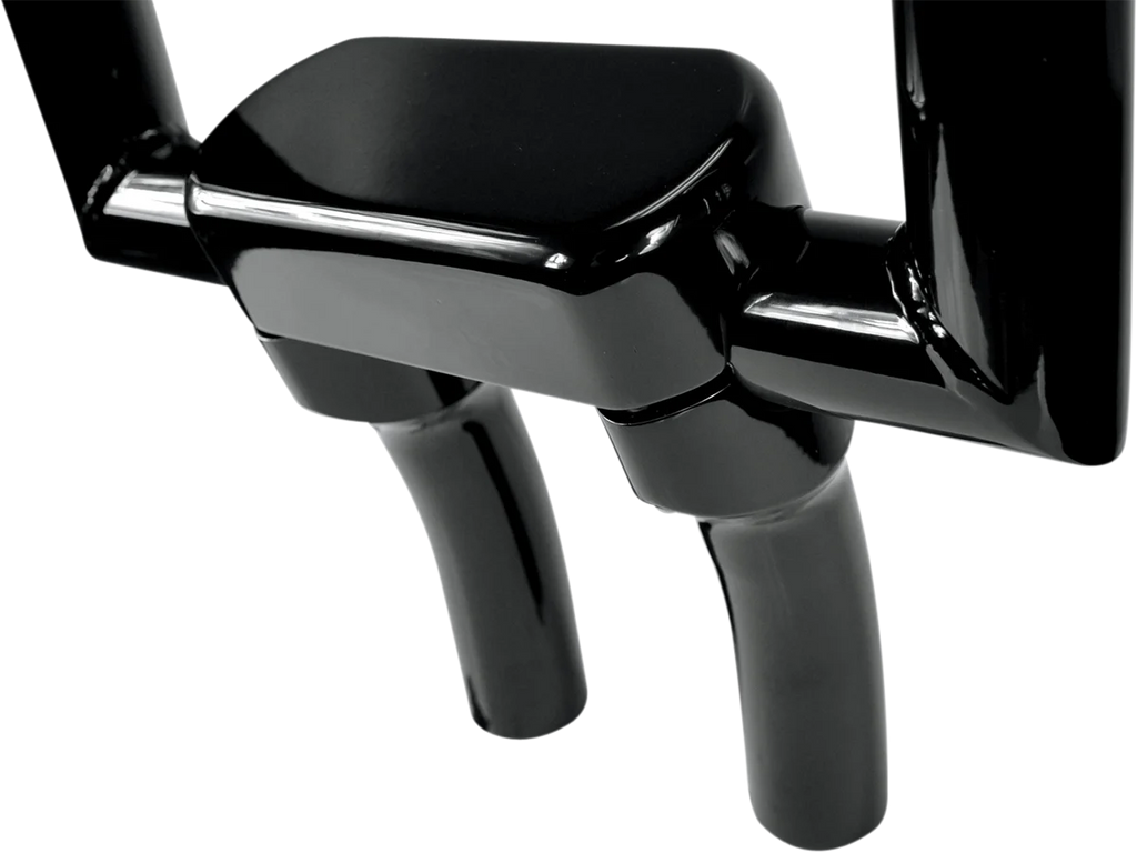 Drag Specialties Handlebar Riser & Top Clamp Kit - 5-1/2" - Big Buffalo - Black - Main Product View