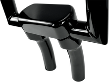 Load image into Gallery viewer, Drag Specialties Handlebar Riser &amp; Top Clamp Kit - 5-1/2" - Big Buffalo - Black - Main Product View