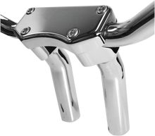 Load image into Gallery viewer, Drag Specialties Handlebar Riser &amp; Top Clamp Kit - 5-1/2" - Buffalo - Chrome - Main Product View
