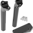 Load image into Gallery viewer, Drag Specialties Handlebar Riser &amp; Top Clamp Kit - 9-1/2" - Buffalo - Black - Main Product View