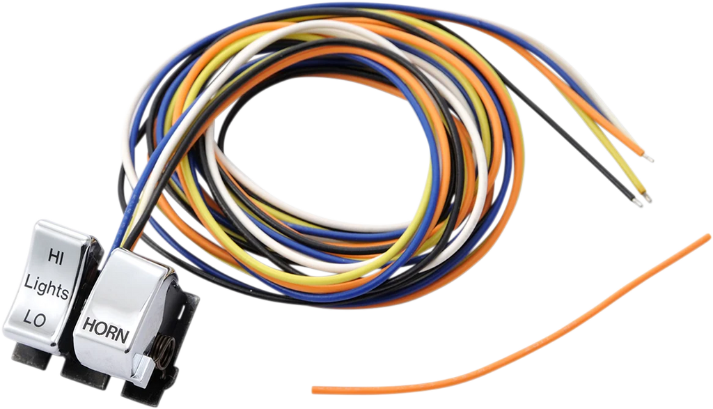 Drag Specialties Handlebar Switch Kit - Dimmer / Horn - Chrome - Main Product View