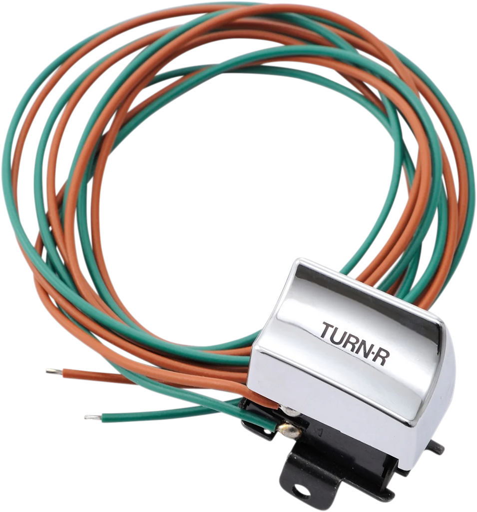 Drag Specialties Handlebar Switch Kit - Right-Side - Turn Signal - Chrome - Main Product View
