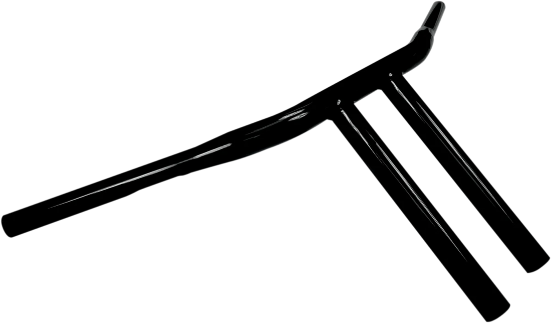 Drag Specialties Handlebar - T-Bar - Buffalo - 10" - Black - Side View