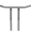 Load image into Gallery viewer, Drag Specialties Handlebar - T-Bar - Drilled/Dimpled - 10" - Chrome - Main Product View