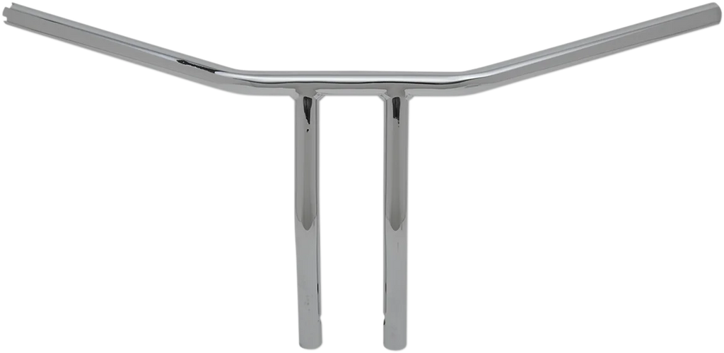 Drag Specialties Handlebar - T-Bar - Drilled/Dimpled - 10" - Chrome - Main Product View