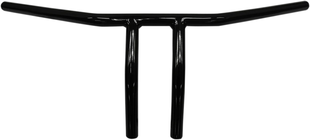 Drag Specialties Handlebar - T-Bar - Drilled/Dimpled - 10" - Chrome - Detail View