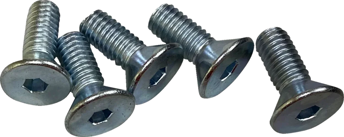 Hardware Kit - Brake Rotor - Socket-Head - with Nut - 3/8"-16 DragSpecialties 039-0402N - Side View