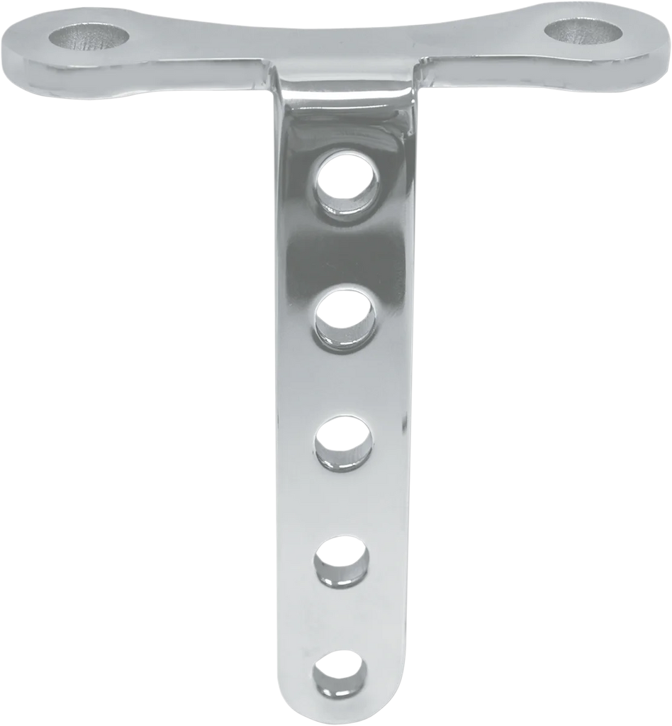 Drag Specialties Headlight Mount - Black - Universal - Side View