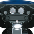 Load image into Gallery viewer, Drag Specialties Instrument Gauge Bezel - Chrome - 3.62" Diameter - Back View