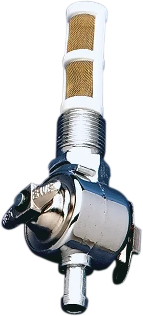 Late-Style Fuel Petcock - 90° - 3/8" NPT DragSpecialties 03-0016-BC331 - Side View
