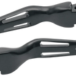 Load image into Gallery viewer, Levers - Slotted - Black DragSpecialties H07-0605MB - Side View