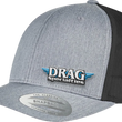 Load image into Gallery viewer, Drag Specialties Mesh Snapback Hat - Gray/Black DragSpecialties NP22E-H710 - Main Product View