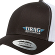 Load image into Gallery viewer, Drag Specialties Mesh Snapback Hat - Gray/Black DragSpecialties NP22E-H710 - Side View