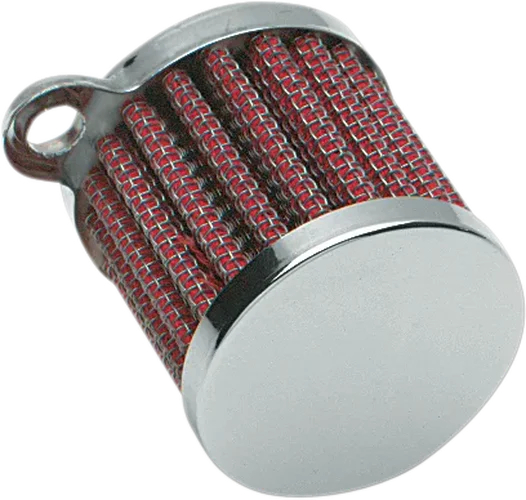 Mini Crankcase Vent Filter DragSpecialties 35-0322BC-114 - Side View