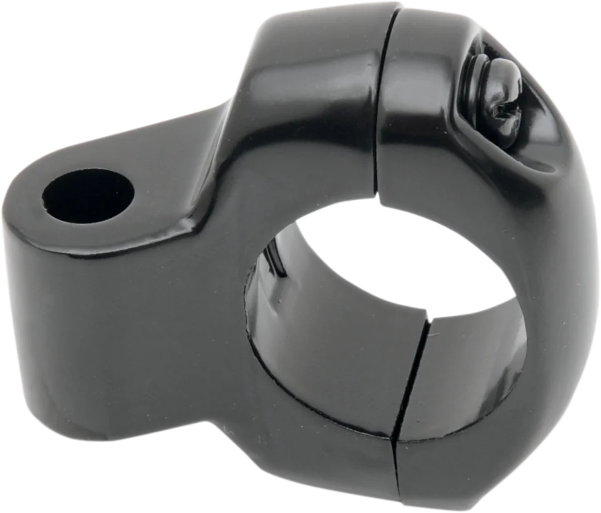 Drag Specialties Mirror Clamp - Miller's - Two-Piece - Black - Main Product View