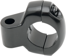 Load image into Gallery viewer, Drag Specialties Mirror Clamp - Miller's - Two-Piece - Black - Main Product View