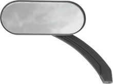 Load image into Gallery viewer, Drag Specialties Mirror - Side View - Oval - Black / Matte - Each - Main Product View