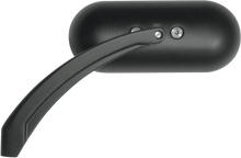Load image into Gallery viewer, Drag Specialties Mirror - Side View - Oval - Black / Matte - Each - Side View