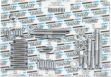 Load image into Gallery viewer, Drag Specialties Motor Bolt Set - Smooth/Socket-Head - MK110S fits Harley-Davidson FX / FL - Main Product View