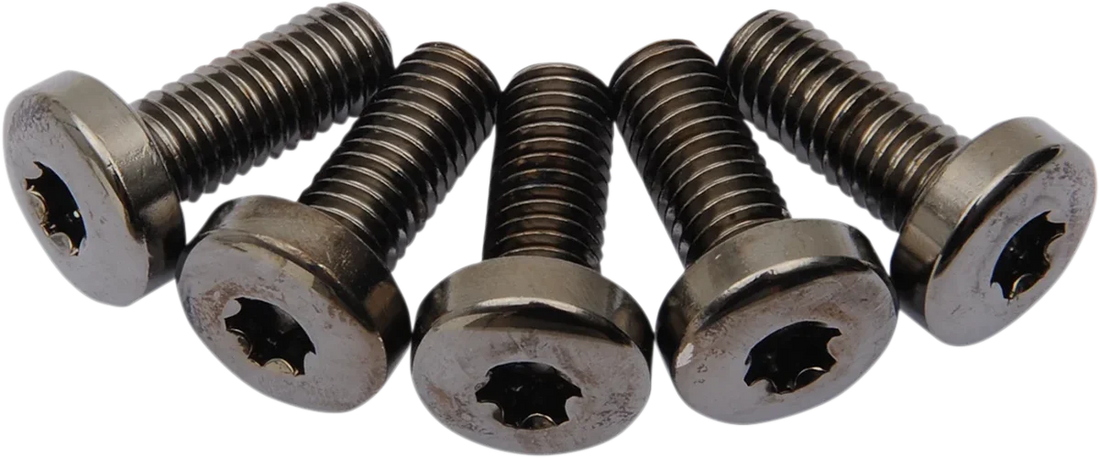 Mounting Kit - Rotor to Hub - Front - Black DragSpecialties MK771BK - Side View