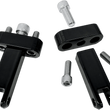Load image into Gallery viewer, Drag Specialties Passenger Peg Mounts - Black - 1620-1046 fits Harley-Davidson FLH / FLT - Main Product View
