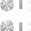 Load image into Gallery viewer, Drag Specialties Piston Kit - +.005" - 0911-0081 fits Harley-Davidson Twin Cam - Main Product View