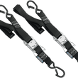 Load image into Gallery viewer, Drag Specialties Ratchet Tie-Downs - 1-1/2" x 6' - Black - Main Product View