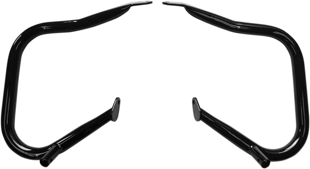 Drag Specialties Rear Saddlebag Bars - Black - 0506-0790 fits Harley-Davidson Touring - Main Product View