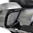 Load image into Gallery viewer, Drag Specialties Rear Saddlebag Bars - Black - 0506-0790 fits Harley-Davidson Touring - Side View