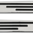 Load image into Gallery viewer, Drag Specialties Saddlebag Hinge Inserts - Chrome fits 2014-2025 Harley-Davidson FL - Main Product View