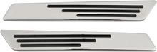 Load image into Gallery viewer, Drag Specialties Saddlebag Hinge Inserts - Chrome fits 2014-2025 Harley-Davidson FL - Main Product View