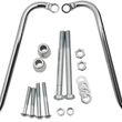 Load image into Gallery viewer, DragSpecialties Saddlebag Support - Chrome - FXD '08-'17 S77-0146DS - Main Product View